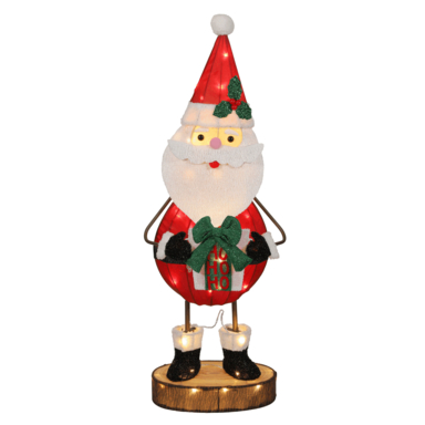 LIGHTED SANTA 38"