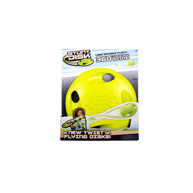 STUNT DISK LIME 8Y+ 1PK