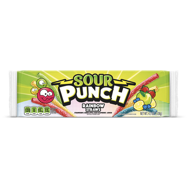 CANDY STRW SOUR PCH4.5OZ