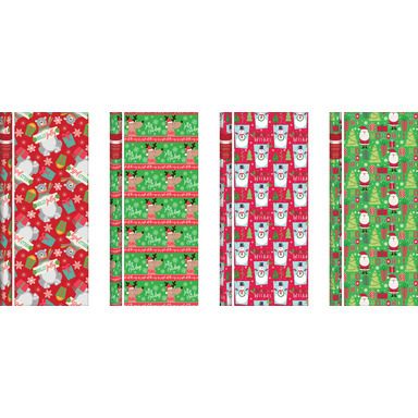 CMAS GIFT WRAP ASST 40"