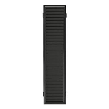 SLATWLL PANEL BLK 48X10"