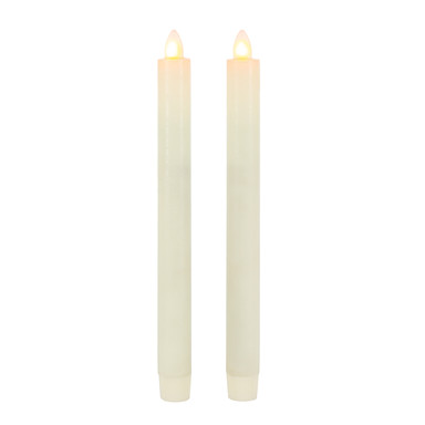 LED TAPER CANDLE 2PK