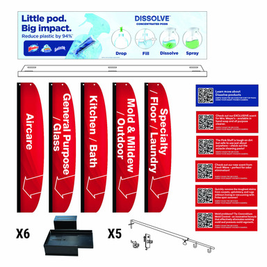 Cleaning HHC Signage Kit