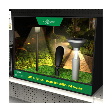 DSPLY SHLF METAL BLK 18"