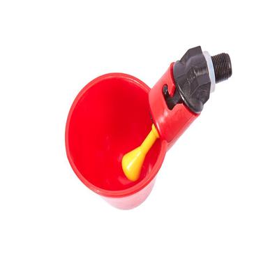 Watering Bowl Plst Red