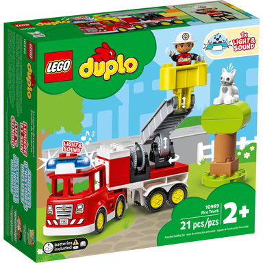 Duplo Fire Truck 21pc 2+