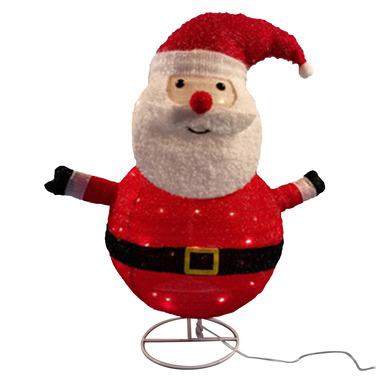 YARD DCR SANTA LED WW