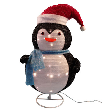 YARD DEC PENGUIN LED WW