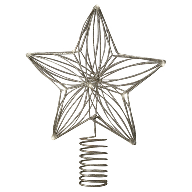 TREE TOPPER LED STAR GLD