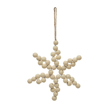 BEADED STAR ORNAMENT