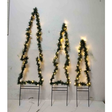 LED TREE STAKE 3PK