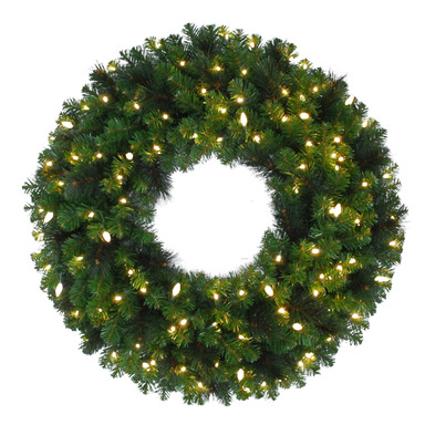 MX PN WREATH LED WW 48"