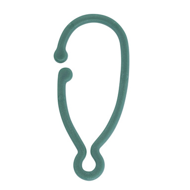 ORNAMENT HOOK GRN 48PC