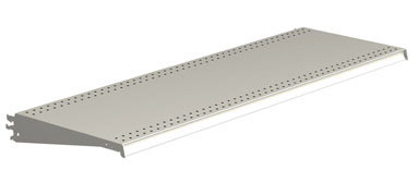 SHELF DL 48X22 WHT BX2