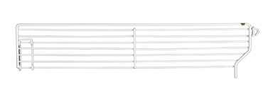 WIRE DIVIDER 3"HX18"LWHT