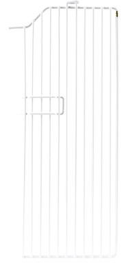 WIRE DIVIDER 5"HX14 WHT