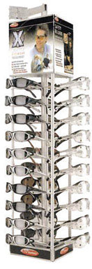 AEARO DISPLAY RACK 30CT