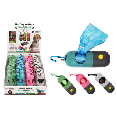 Dog Bag Flashlght Led 24pk