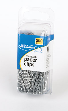 PAPER CLIP STD MTL 200CT