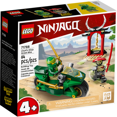 Lego Ninja Bike Set 64pc