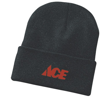 ACE STOCKING HAT BLACK