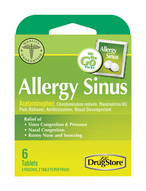 Allergy & Sinus Relief 6ct