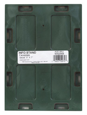 SIGN HOLDR FC PLATE5"X7"
