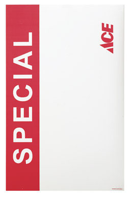 SIGN SPECIAL ACE 11X7