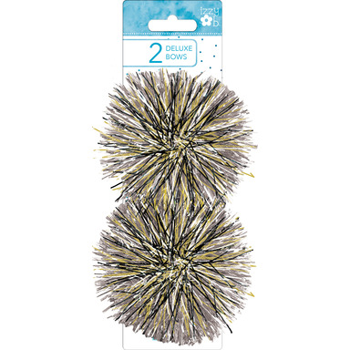Pi Bows Pearl/blk Firework 2pk