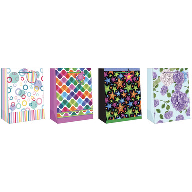 Pi Gift Bag Asstd Design Med