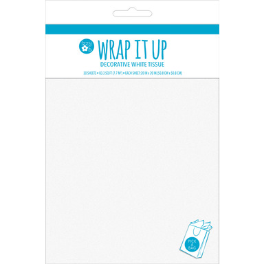 Pi Tissue Paper Wht 30ct