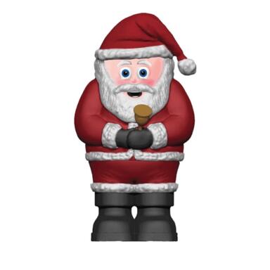 ANIMATED DECOR SANTA CLS