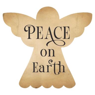 TABLE DECR PEACE ANGEL