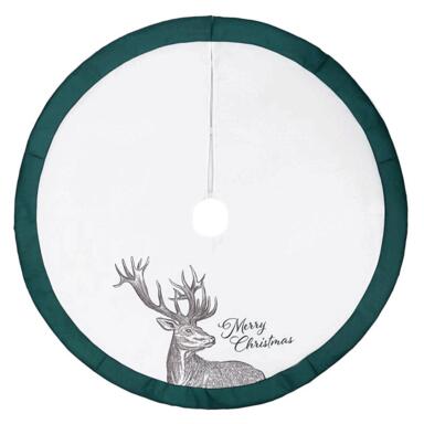 CMAS TREE SKIRT DEER 48"