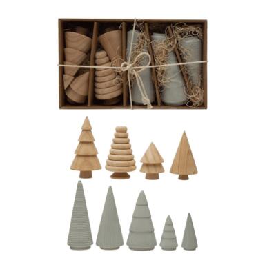 PINE/STENWODD TREE 9PC