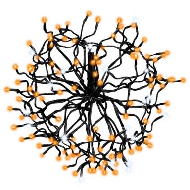 LED SPHERE ORANGE 20"