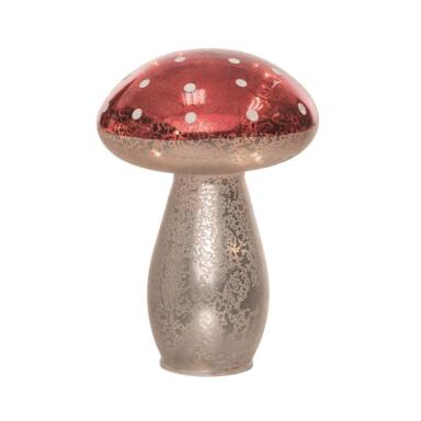 CMAS MUSHROOM LRG RD/SLV