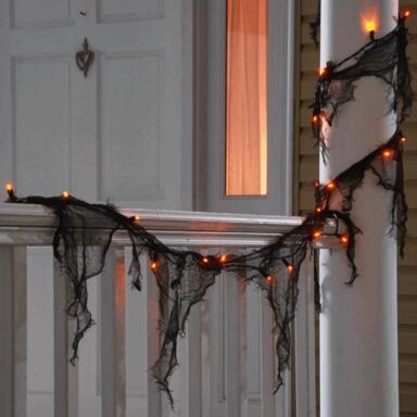 LED GAUZE GARLAND 9FT