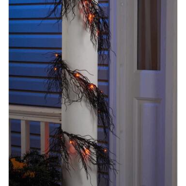 GARLAND BLK/ORN 6FT