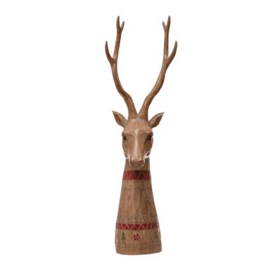 DEER HEAD WOOD 19"