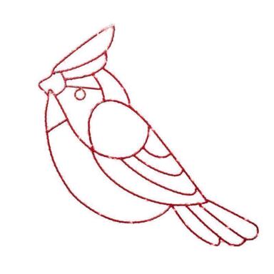 Cardinal Silhouette 15"