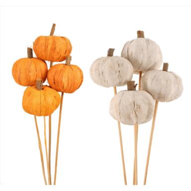 STEMMED PUMPKIN ASST