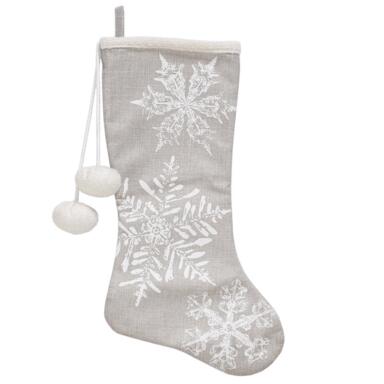 CMAS STOCKING SNWFLK 20"