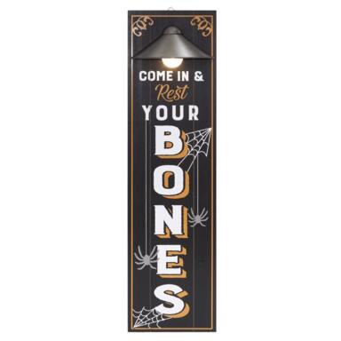 PORCH SIGN REST BONES