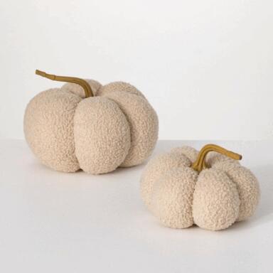 BOUCLE PUMKIN NEUTRL 2PK