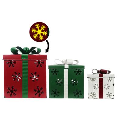 CMAS ORNMNT GIFT BOX LED