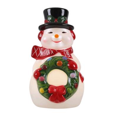 LIT BLW MLD SNOWMAN 12"