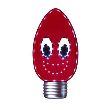 CMS YRD DCR RED LGHT 25"