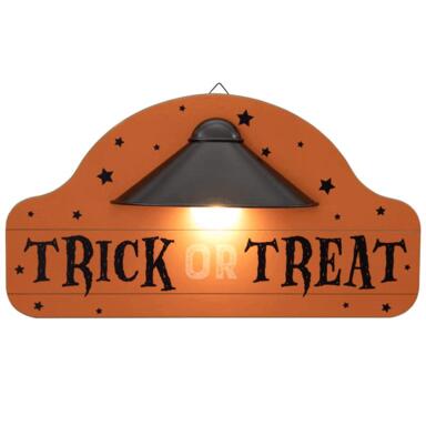 TREAT TRICK LGHT SIGN