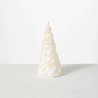 TREE CANDLE WHT SCENTED
